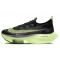 Women/Men Nike Air Zoom Alphafly Next 2 Black and Green Shoes 
