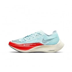 Women/Men Nike ZoomX VaporFly NEXT% Blue Red Shoes 