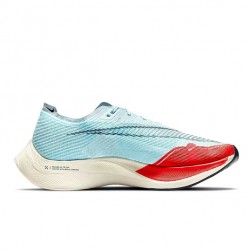 Women/Men Nike ZoomX VaporFly NEXT% Blue Red Shoes 