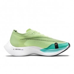 Women/Men Nike ZoomX VaporFly NEXT% Green and Blue Shoes 