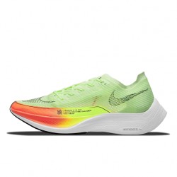 Women/Men Nike ZoomX VaporFly NEXT% Red Yellow Shoes 
