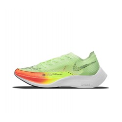 Women/Men Nike ZoomX VaporFly NEXT% Red Yellow Shoes 