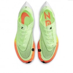 Women/Men Nike ZoomX VaporFly NEXT% Red Yellow Shoes 