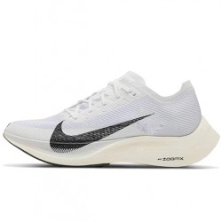 Women/Men Nike ZoomX VaporFly NEXT% White Grey Shoes 