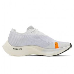 Women/Men Nike ZoomX VaporFly NEXT% White Grey Shoes 