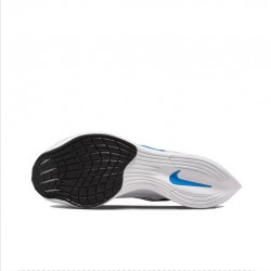 Women/Men Nike ZoomX VaporFly NEXT% White and Blue Shoes 