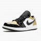 Air Jordan 1 Low "Gold Toe" CQ9447 700 Black/Gold-Black AJ1 Jordan