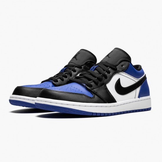 Air Jordan 1 Low Royal Toe CQ9446 400 Sport Royal/Black-White AJ1 Jordan