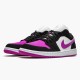Air Jordan 1 Retro Low "Black Cactus Flower" DC0774 005 Black/White-Starfish AJ1 Jordan