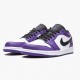 Air Jordan 1 Retro Low "Court Purple" 553558 500 Court Purple/Black-White AJ1 Jordan