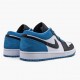 Air Jordan 1 Retro Low "Laser Blue" CK3022 004 Black/Black-Laser Blue-White AJ1 Jordan