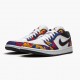 Air Jordan 1 Retro Low "Nothing But Net" CZ8659 100 White/Dark Obsidian-Team Red AJ1 Jordan