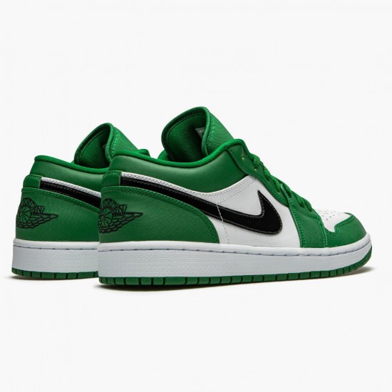 Air Jordan 1 Retro Low Pine Green 553558 301 Pine Green/Black-White AJ1 Jordan