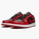 Air Jordan 1 Retro Low "Reverse Bred" 553558 606 Gym Red/Black-Gym Red-White AJ1 Jordan