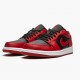 Air Jordan 1 Retro Low Reverse Bred 553558 606 Gym Red/Black-Gym Red-White AJ1 Jordan