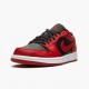 Air Jordan 1 Retro Low "Reverse Bred" 553558 606 Gym Red/Black-Gym Red-White AJ1 Jordan