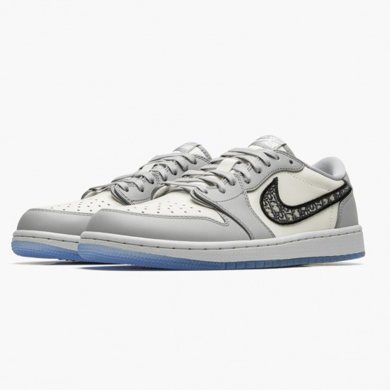 Air Jordan 1 Retro Low CN8608 002 Wolf Grey/Sail/Photoson Dust-W AJ1 Jordan