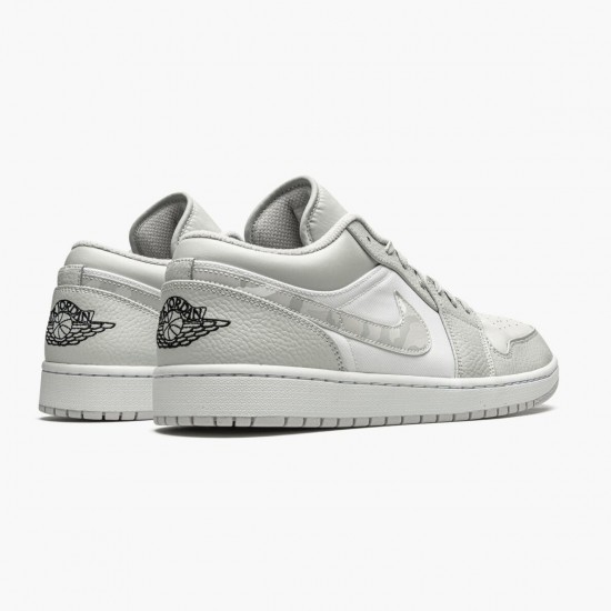 Air Jordan 1 Retro Low "White Camo" DC9036 100 White/Photon Dust-Grey Fog AJ1 Jordan