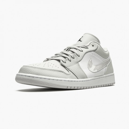 Air Jordan 1 Retro Low "White Camo" DC9036 100 White/Photon Dust-Grey Fog AJ1 Jordan