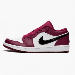 Air Jordan 1 Retro Low "Noble Red" 553558 604 Noble Red/Black-White AJ1 Jordan