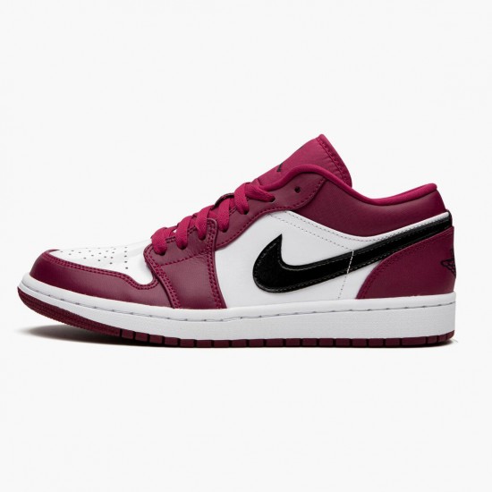 Air Jordan 1 Retro Low Noble Red 553558 604 Noble Red/Black-White AJ1 Jordan