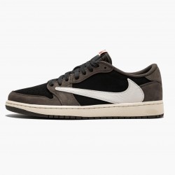 Air Jordan 1 Retro Low OG "SP Travis Scott" CQ4277 001 Black/Sail-Dark Mocha/Universi AJ1 Jordan