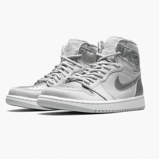 Air Jordan 1 High OG CO.JP Neutral Grey Neutral Grey/White-Metallic Si DC1788 029 AJ1 Jordan