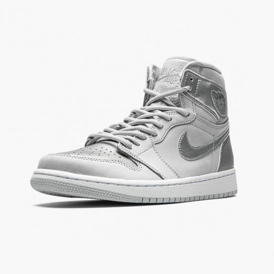 Air Jordan 1 High OG CO.JP "Neutral Grey" Neutral Grey/White-Metallic Si DC1788 029 AJ1 Jordan