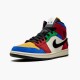 Air Jordan 1 Mid SE "Fearless" Blue the Great Multicolor/Multicolor CU2805 100 AJ1 Jordan