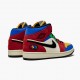 Air Jordan 1 Mid SE "Fearless" Blue the Great Multicolor/Multicolor CU2805 100 AJ1 Jordan