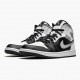 Air Jordan 1 Mid "White Shadow" Black/White-Lt Smoke Grey 554724 073 AJ1 Jordan