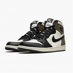 Air Jordan 1 Retro High "Dark Mocha" Sail/Dark Mocha-Black-Black 555088 105 AJ1 Jordan