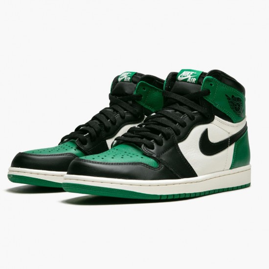 Air Jordan 1 Retro High "Pine Green" AJ1 555088 302 Pine Green/Black-Sail Jordan