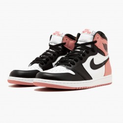 Air Jordan 1 Retro High "Rust Pink" White/Black-Rust Pink 861428 101 AJ1 Jordan