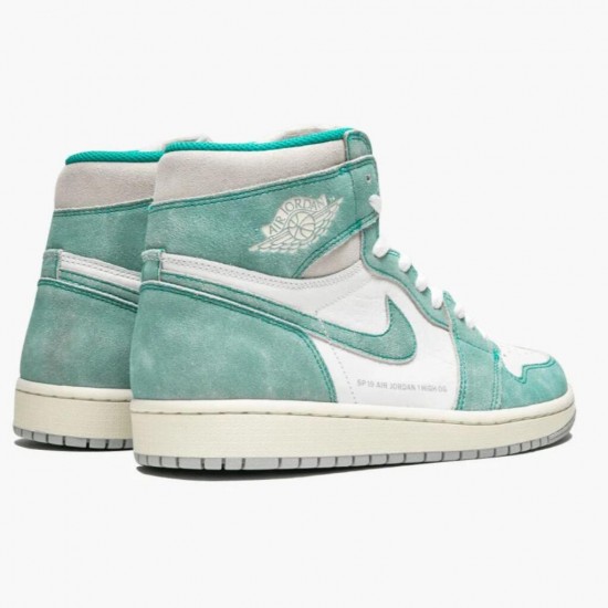 Air Jordan 1 Retro High Turbo Green Turbo Green/Sail-White 555088 311 Jordan