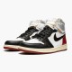 Air Jordan 1 Retro High "Union Los Angeles Black Toe" BV1300 106 White/Black-Varsity Red AJ1 Black Jordan