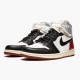 Air Jordan 1 Retro High Union Los Angeles Black Toe BV1300 106 White/Black-Varsity Red AJ1 Black Jordan