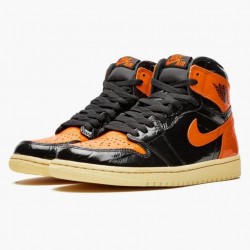 Air Jordan 1 Retro "Shattered Backboard" Black/Pale-Vanilla Starfish 555088 028 Jordan