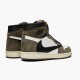 Air Jordan 1 High OG TS SP "Travis Scott" Sail/Dark Mocha-University Red CD4487 100 AJ1