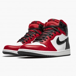 Air Jordan 1 High Retro WMNS "Satin Snake" Gym Red/Whte-Black CD0461 601 AJ1