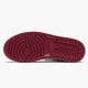Air Jordan 1 Mid Bred Toe Black/Gym Red-White 554724 066 AJ1