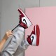 Air Jordan 1 Mid Chicago 2020 White/Gym Red-Black 554724 173 AJ1