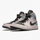 Air Jordan 1 Mid Dirty Powder Iridescent Barely Rose/Black/Multi BQ6472 602 AJ1 Jordan