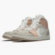 Air Jordan 1 Mid Milan Sail/Light Bone-String-Shimmer CV3044 100 AJ1