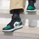 Air Jordan 1 Mid "Pine Green" Black/Gym Red-White-Pine Green 554724 067 AJ1