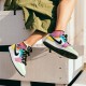 Air Jordan 1 Mid SE "Multicolor" White/Black/Lightbulb/Team Ora CW1140 100 AJ1