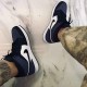Air Jordan 1 Mid "Sanded Purple" Obsidian/Sanded Purple/White 554724 445 AJ1 Jordan