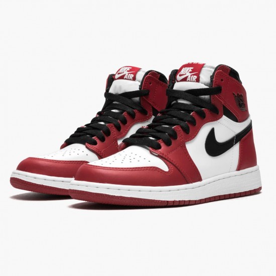 Air Jordan 1 Retro Chicago White/Black-Varsity Red 575441 101 AJ1 Jordan