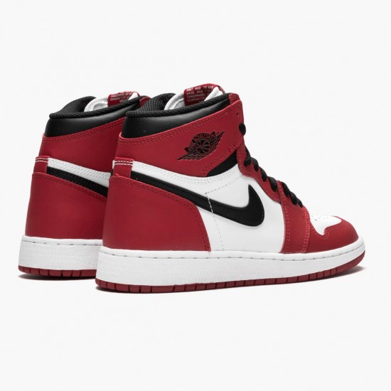 Air Jordan 1 Retro Chicago White/Black-Varsity Red 575441 101 AJ1 Jordan