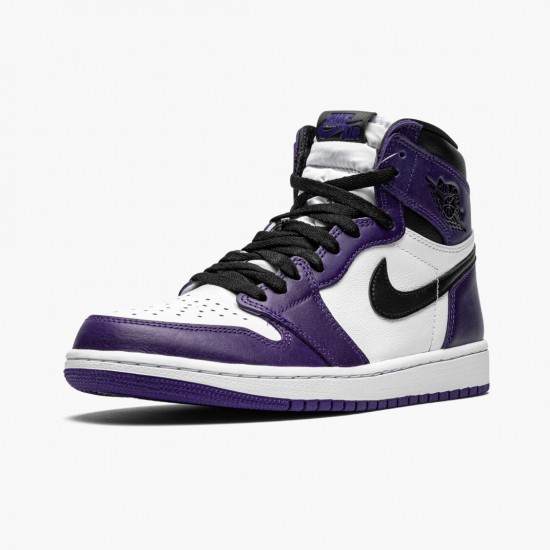 Air Jordan 1 Retro High OG Court Purple 555088 500 AJ1